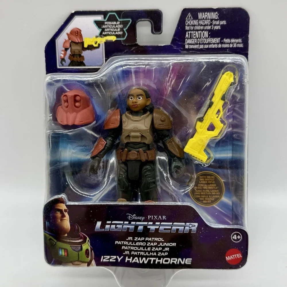 Disney‎ Lightyear Izzy Hawthorne JR Zap Action Figure Buzz New